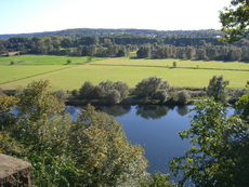 Die Ruhr bei M&uuml;lheim